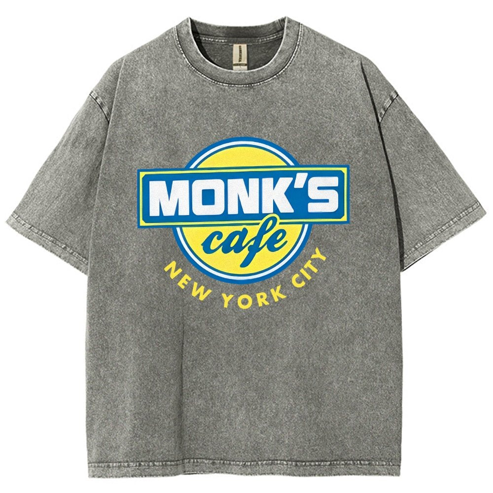 Mystic Cafe Vintage Distressed T-shirt