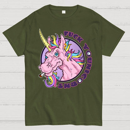 The FUCK YOUnicorns Geek T-Shirt