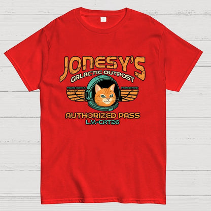 Jonesys Cosmic Hangout Geek T-Shirt