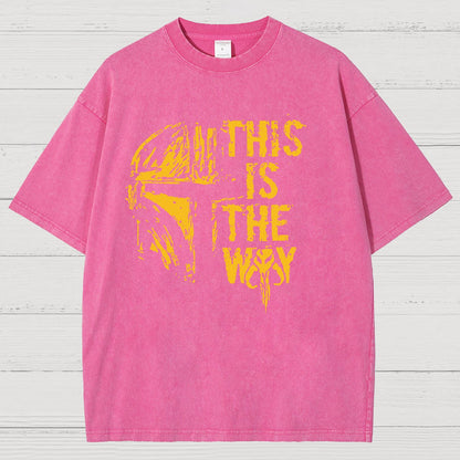 This Is The Path Vintage Distressed T-shirt