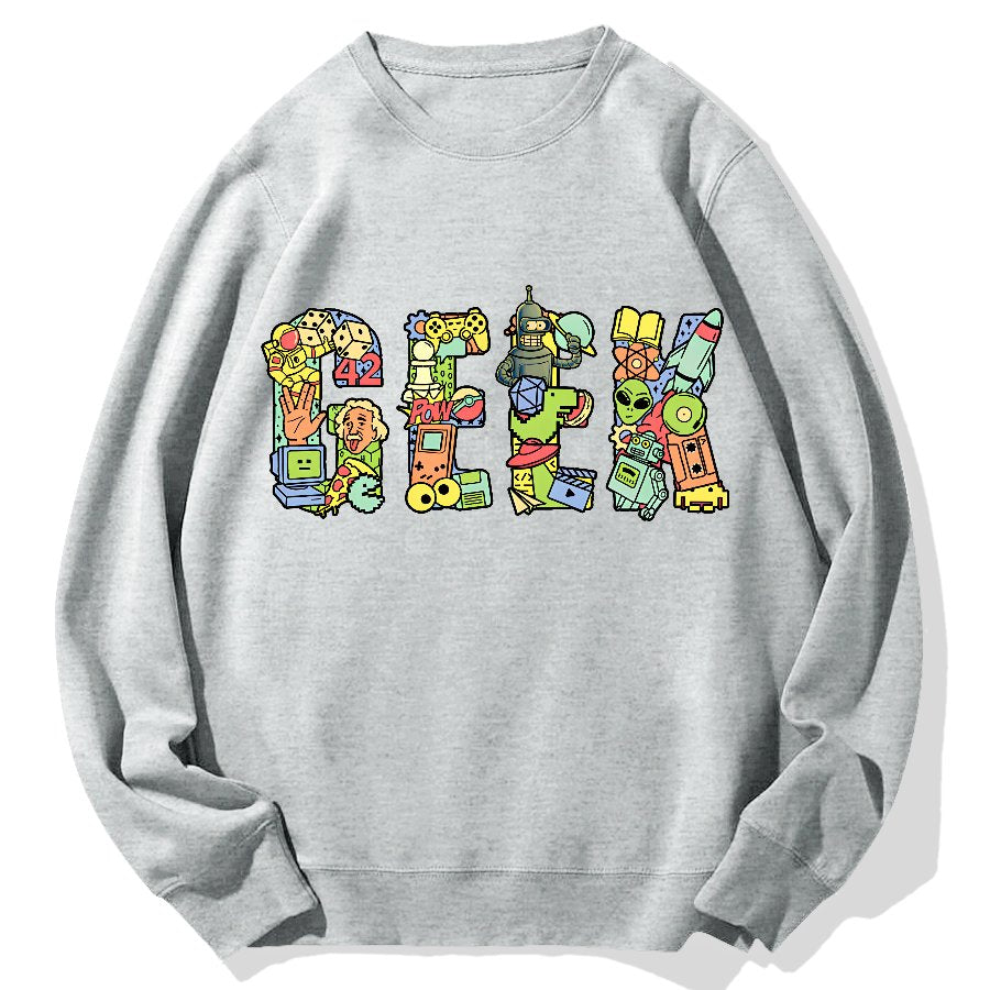 Geek Culture Geek Cotton Sweatshirt
