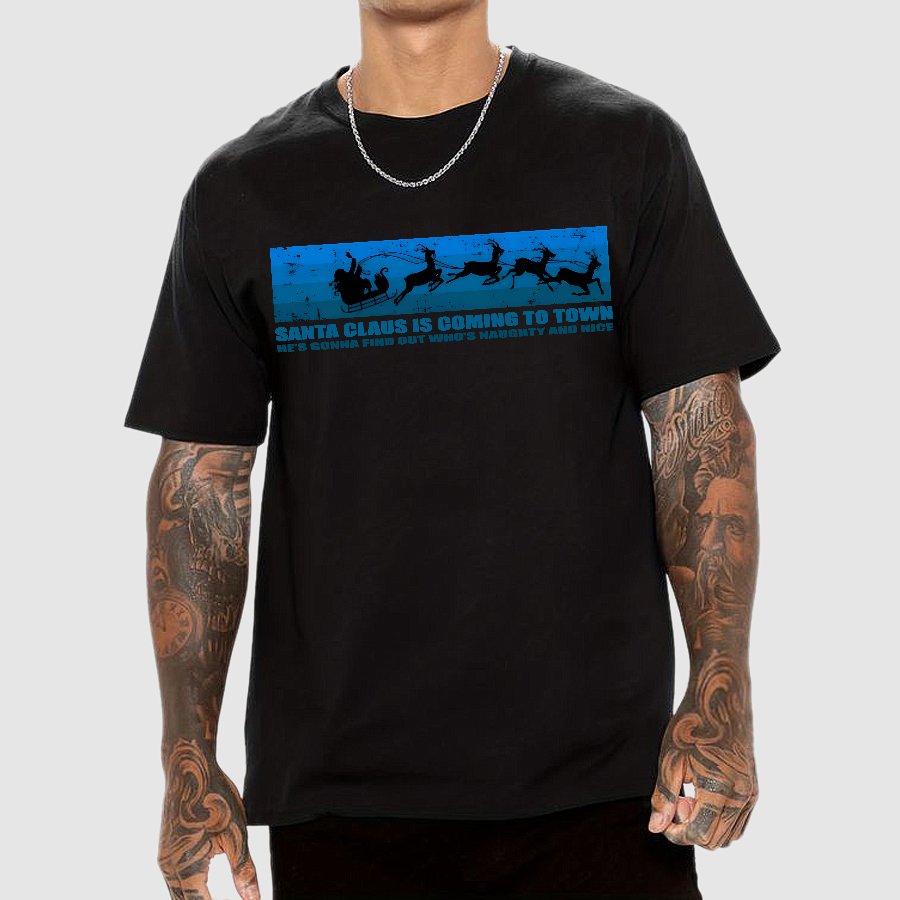Naughty Or Nice Geek T-Shirt