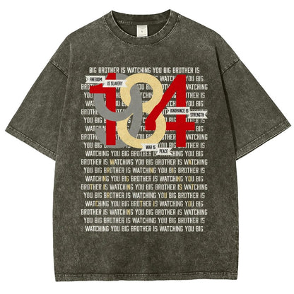 1984 Vintage Distressed T-shirt