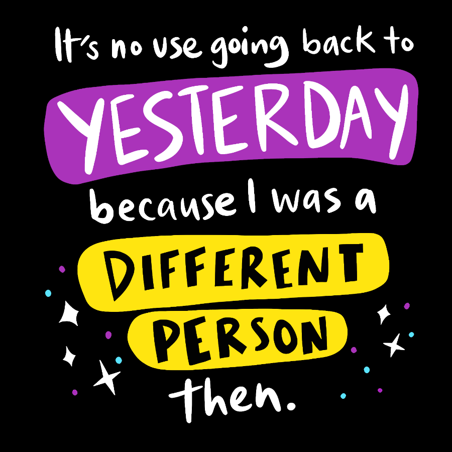A Different Person Than Yesterday Geek T-Shirt