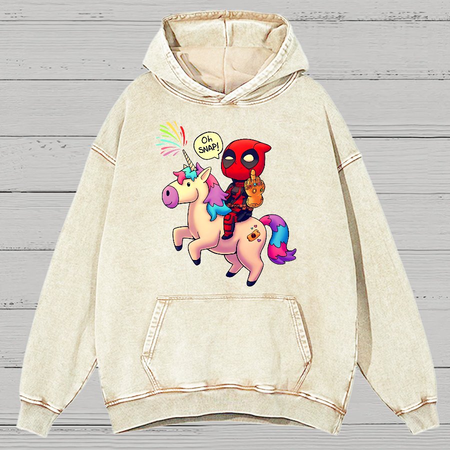 Lnfinity Chimichanga Vintage Distressed Hoodie