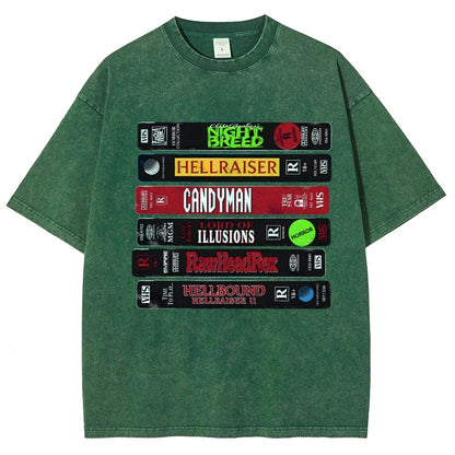VHS Barker Vintage Distressed T-shirt