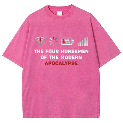 Four Horsemen Vintage Distressed T-shirt