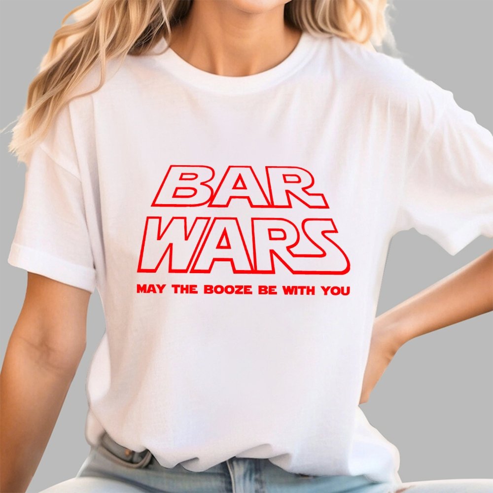 May The Booze Be With You Geek T-Shirt