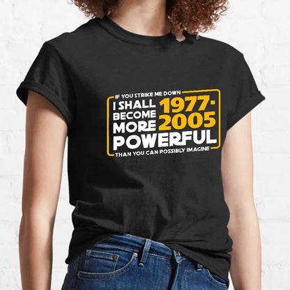 I Shall Become More Powerful Geeky T-Shirt