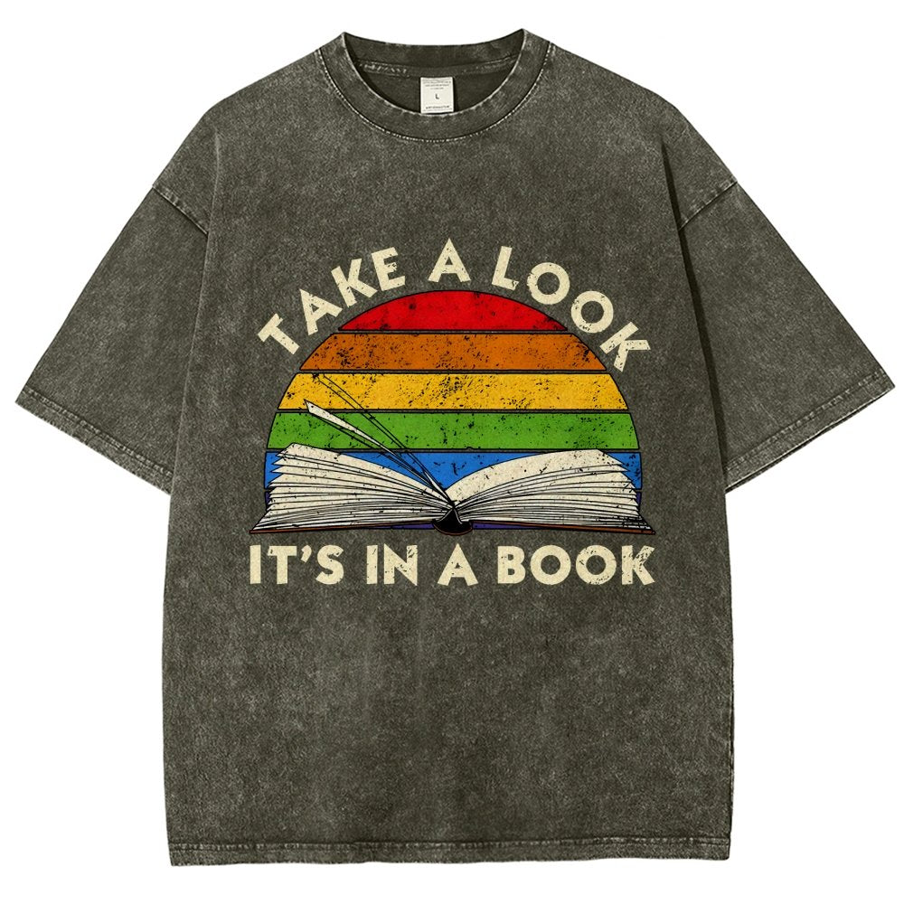 Take a Look Vintage Distressed T-shirt