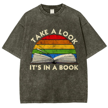 Take a Look Vintage Distressed T-shirt