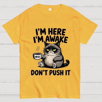 Tired Cat Geek T-Shirt