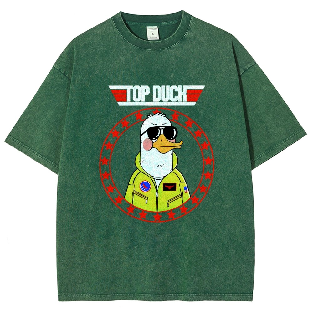 Top Duck Vintage Distressed T-shirt