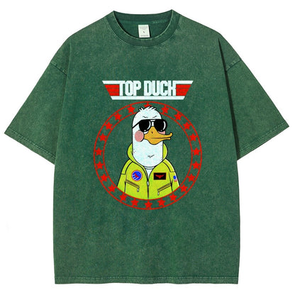 Top Duck Vintage Distressed T-shirt