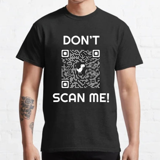 Don't Scan Me Geeky T-Shirt