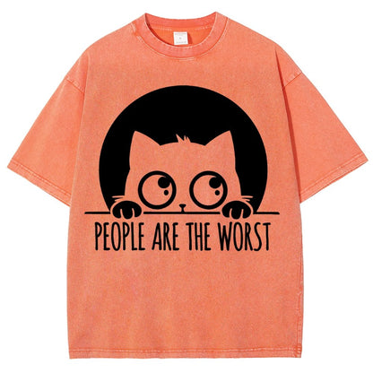 People Are The Worst Vintage Distressed T-shirt