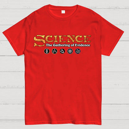 Science The Gathering of Evidence Geek T-Shirt