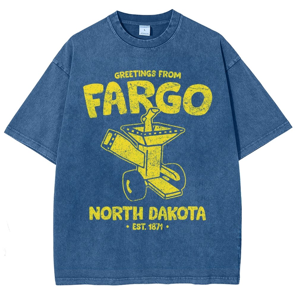 Greetings From Riverton Vintage Distressed T-shirt