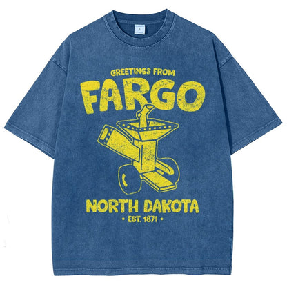 Greetings From Riverton Vintage Distressed T-shirt