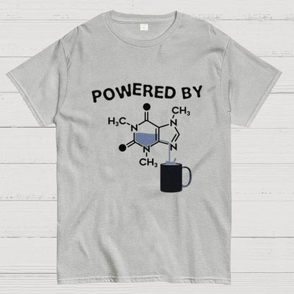 Powered By Caffeine Unisex Geek T-shirt