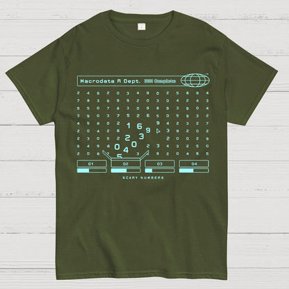 Scary Numbers Geek T-Shirt