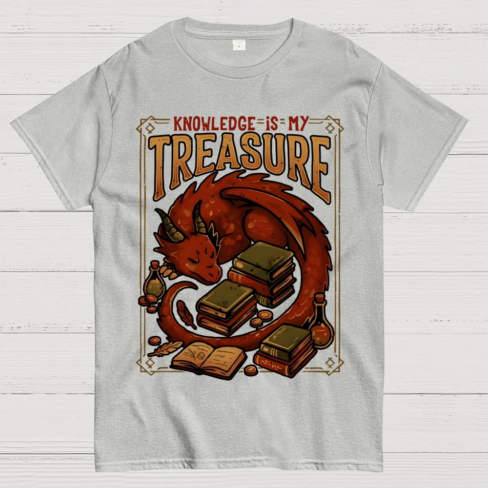 Knowledge Is My Treasure Geek T-Shirt