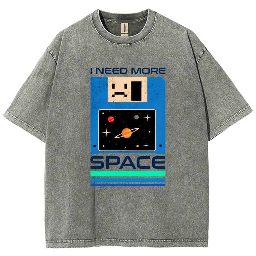 I Need More Space Vintage Distressed T-shirt