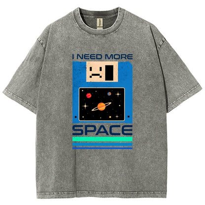 I Need More Space Vintage Distressed T-shirt
