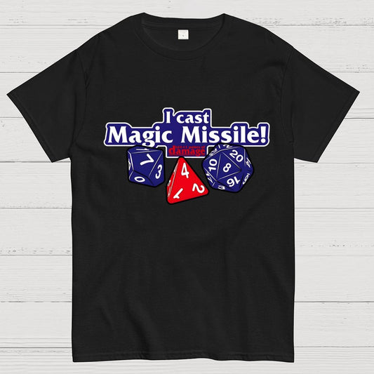 I Cast Magic Missile Geek T-Shirt