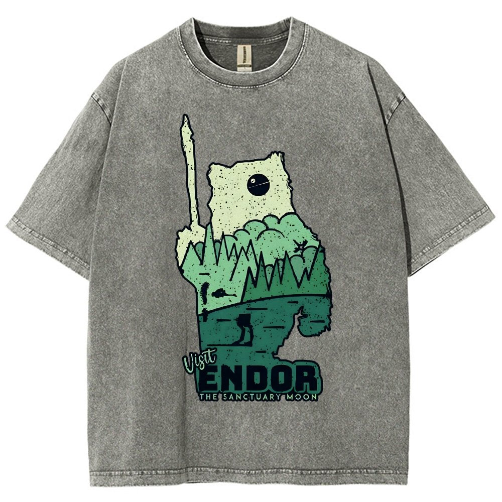 Endoe Vintage Distressed T-shirt