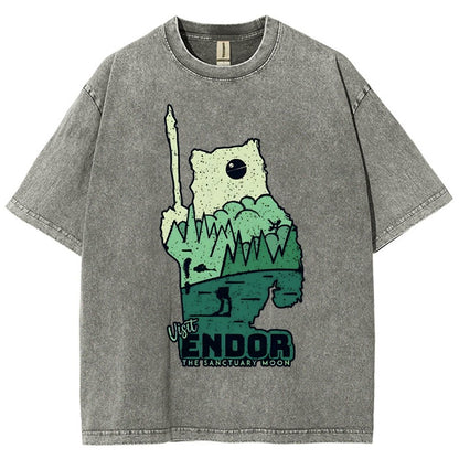 Endoe Vintage Distressed T-shirt