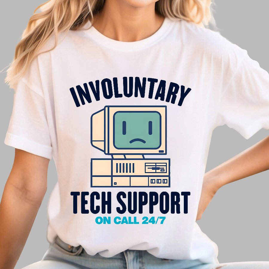 Involuntary Tech Support Geek T-Shirt