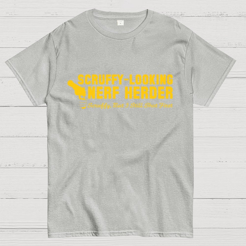 Scruffy Maverick Geek T-Shirt