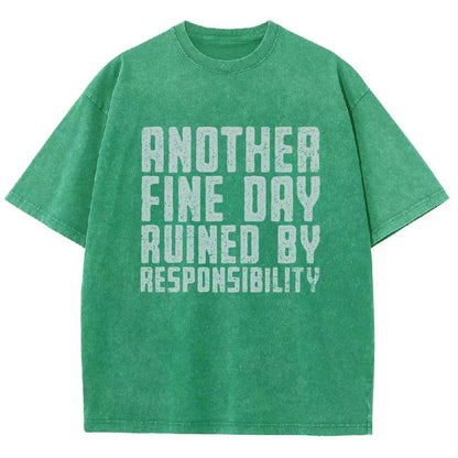 Another Fine Day Vintage Distressed T-shirt