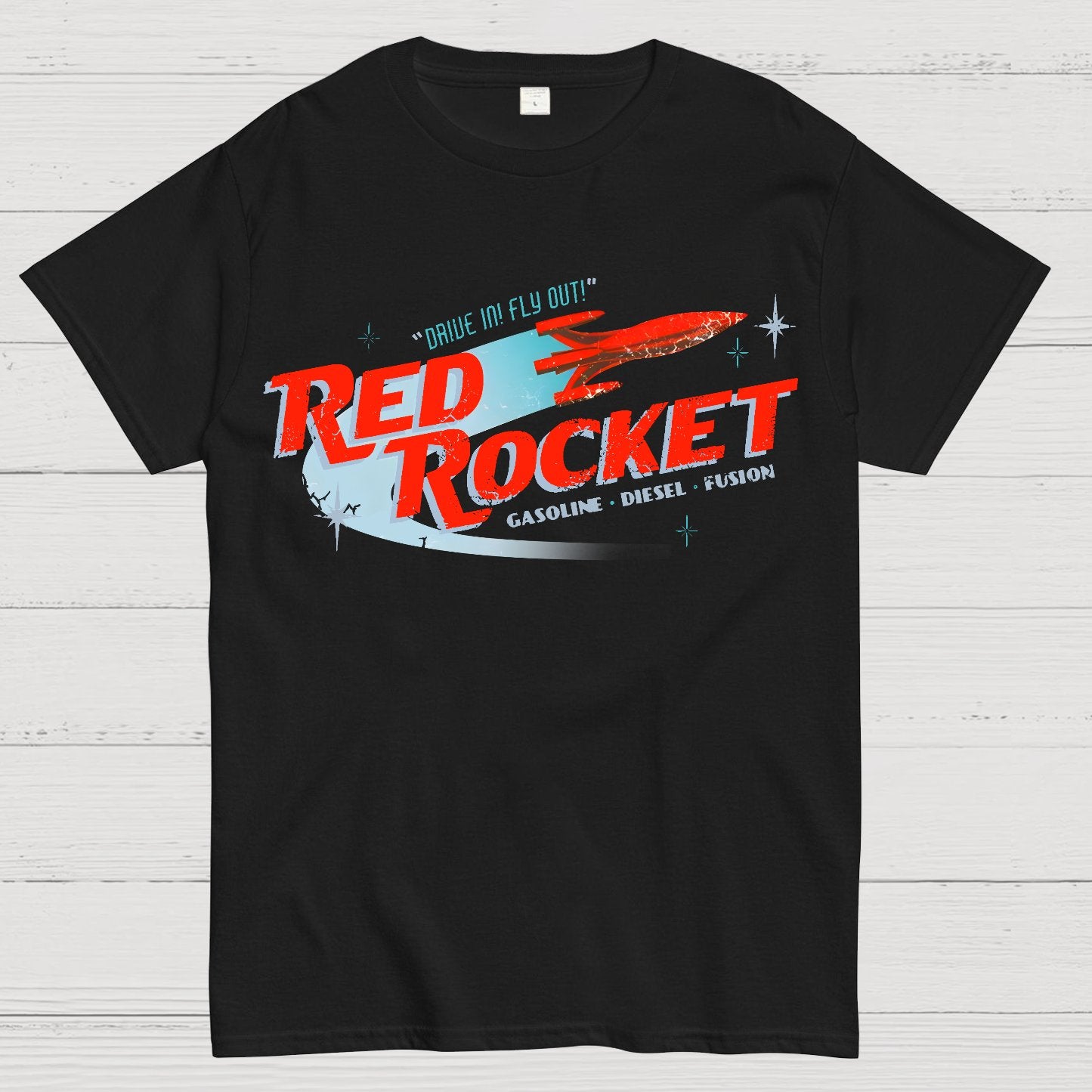 Red Rocket Geek T-Shirt