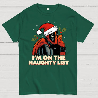 I‘m On The Naughty List Geek T-Shirt