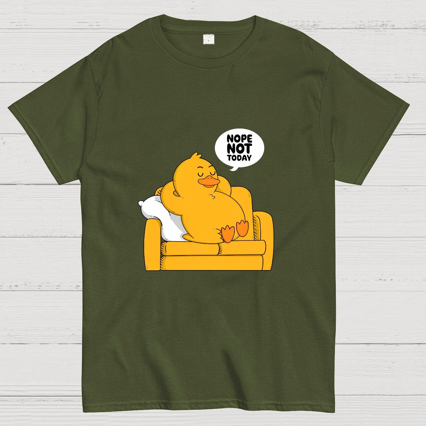 Nope Not Today Nerdy T-Shirt