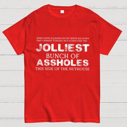 Jolliest Bunch Of this side of the Nuthouse Geek T-Shirt