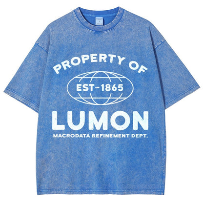 Property of Lumon Vintage Distressed T-shirt