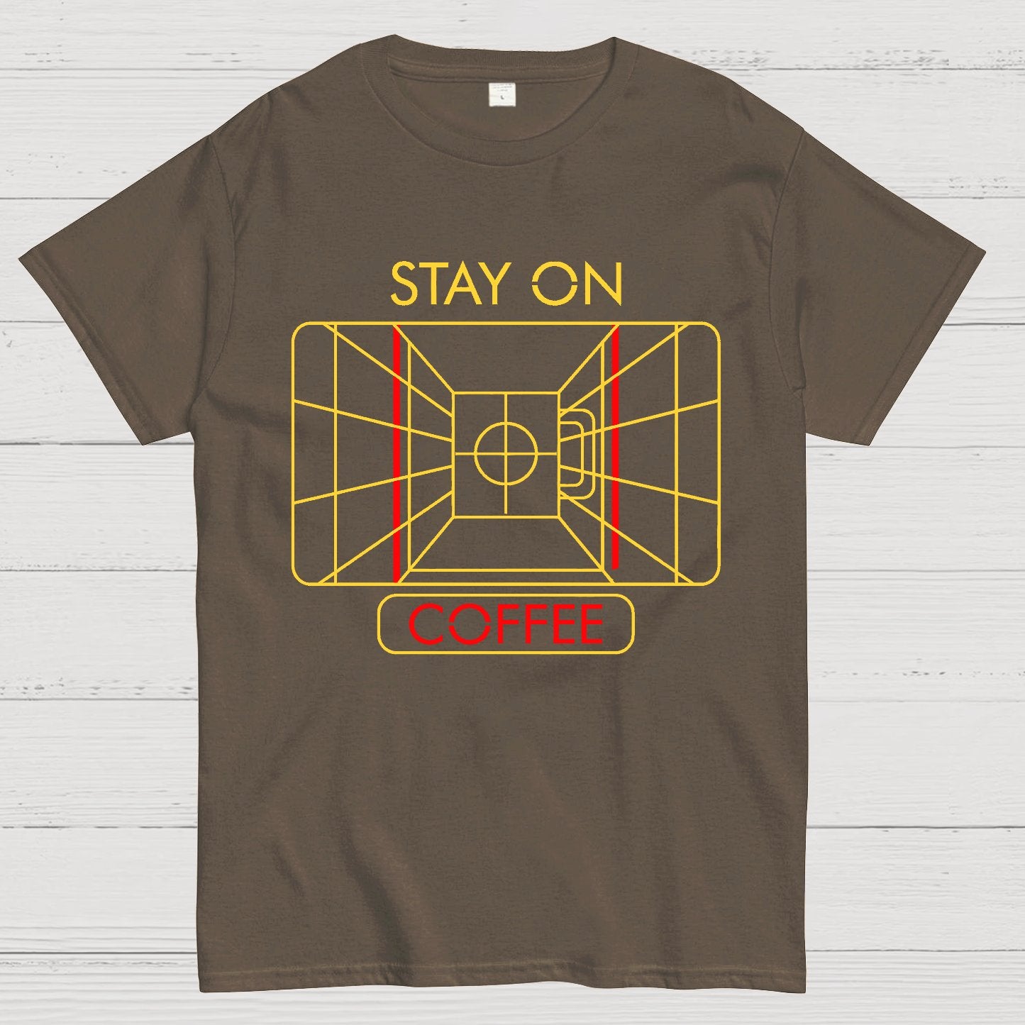 Stay On Coffee Geek T-Shirt