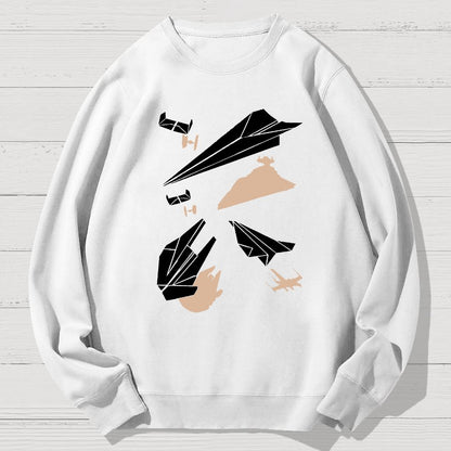 Paper Wars Geek Cotton Sweatshirt