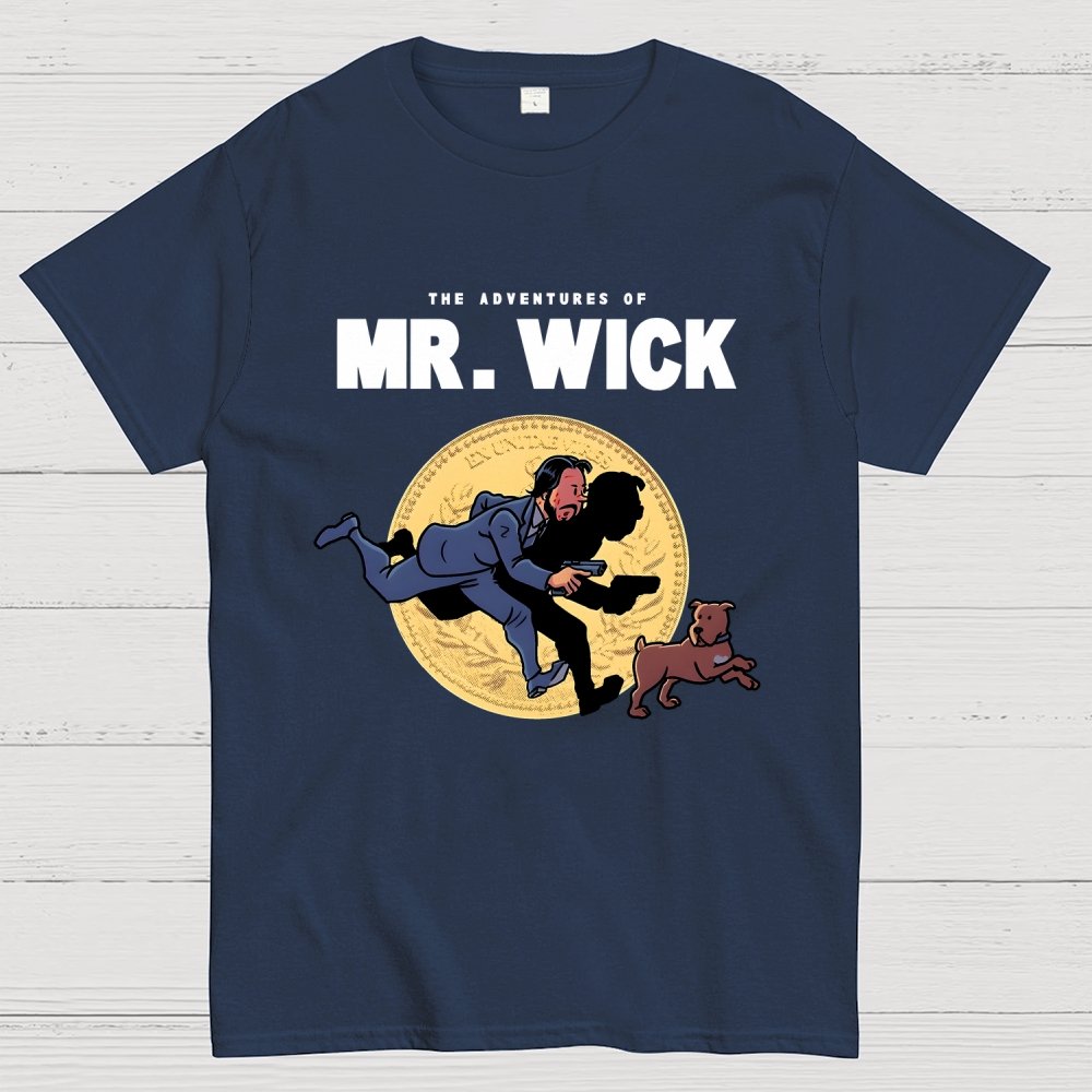 The Adventures of Mr. Wick Geek T-Shirt