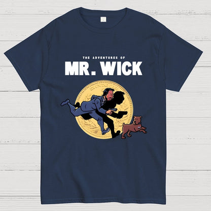 The Adventures of Mr. Wick Geek T-Shirt