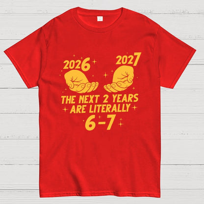 Funny 2026 6‑7 Viral Meme Geek T-Shirt