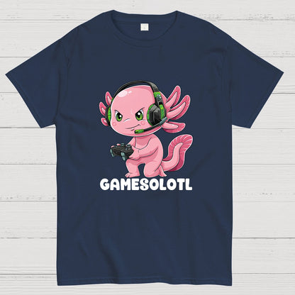 Gamer Axolotl Geek T-Shirt