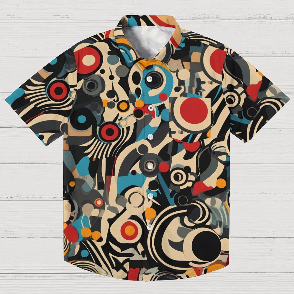 Abstract Art Geeky Shirt