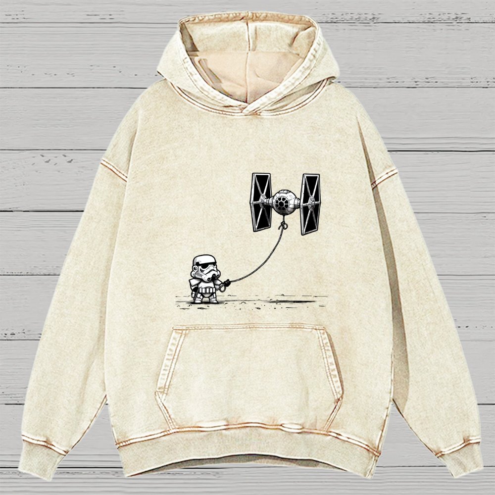 Flying The Realm Group's Kite Vintage Distressed Hoodie