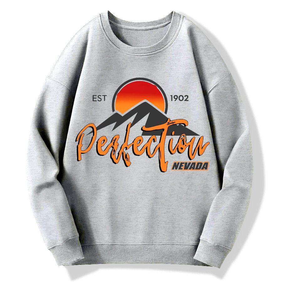 Perfection Silver Valley Geek Cotton Sweatshirt