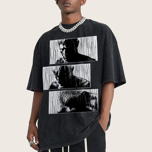 Tears In Rain Vintage Distressed T-shirt