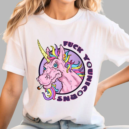 The FUCK YOUnicorns Geek T-Shirt